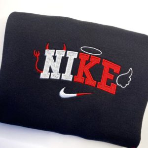 Customized Evil And Angel Nike Embroidered Sweatshirt Cute Gift For Her 0 512x579 2.jpg